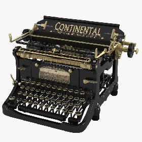 Continental Vintage Typewriter